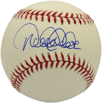 Derek Jeter Autographed Baseball-PSA LOA